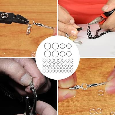 Cheap 20Pcs 6mm Spring Ring Clasp With Open Jump Ring Clasp For Chain  Necklace Bracelet Connectors Jewelry Making | Joom