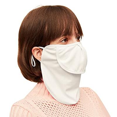 OHRAIN Sun Protection UPF 50+ Face Covers Balaclava Breathable Neck Gaiters  for Women SLF3M224 White - Yahoo Shopping