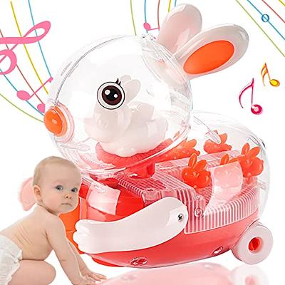  Baby Toys 6-12 Months - Touch & Go Musical Light Infant Toys  Baby Crawling Baby Toys 12-18 Months, Tummy Time Toys for 1 Year Old Boy  Gifts Girl Toddlers Christmas Stocking