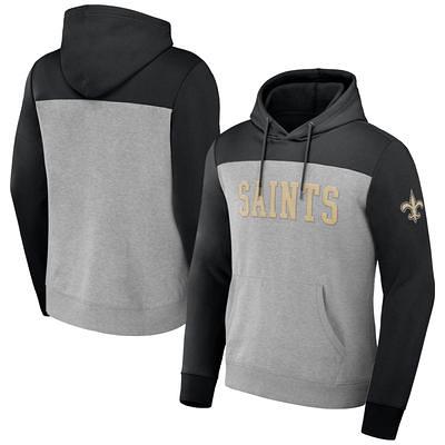 NFL X DARIUS RUCKER Men's NFL x Darius Rucker Collection by Fanatics  Heather Gray Atlanta Falcons Color Blocked Pullover Hoodie