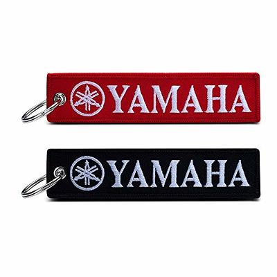 for Yamaha Racing Blue Biker Keychain Lanyard Motorcycle Key Chain Strap Tag