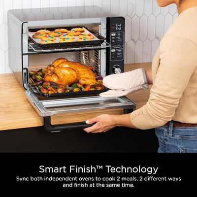 New Ninja 12-in-1 Double Oven with FlexDoor DCT401