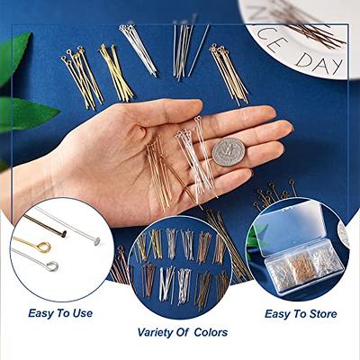 Beadthoven 300pcs Open Eye Pins Flat Head Pins 50mm/2” Jewelry Head Pins  Metal Headpins Eyepins Findings for Jewelry Making DIY Crafts Multicolor -  Yahoo Shopping