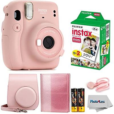  Fujifilm Instax Mini 12 Instant Camera with Case, Decoration  Stickers, Frames, Photo Album and More Accessory kit (Pastel Blue)… :  Electronics