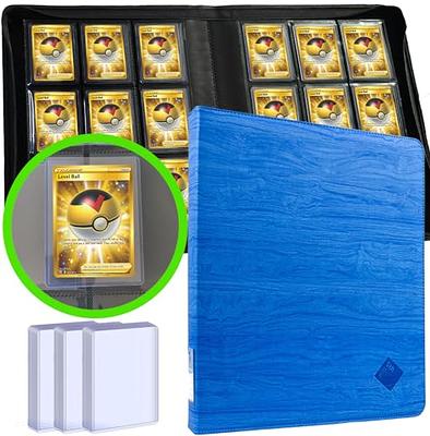 Toploader Binder, 252 Side Loading Pockets Trading Card Binder for  Toploader Storage, Trading Card Album for MTG/Yugioh/TCG Trading Cards &  Sports