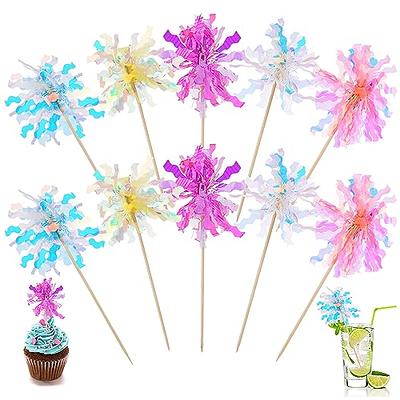 Pink Flamingo Cocktail Stirrers - Set of 24