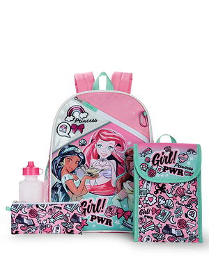 Disney Princess 6-Piece Backpack Set