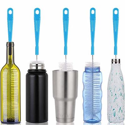 VOGOGE Travel Bottle Brush Set with Stand, Portable Baby Bottle