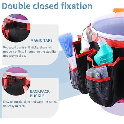 HODRANT Extra-large Wearable Cleaning Caddy, Cleaning Organizer Bag for  Cleaning Products, Housekeeper Tote with Pad, Handle, Car Wash Tools Bag  for