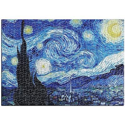 YOGEON Starry Night Puzzle 1000 Pieces Van Gogh Mini Puzzle for Adults  Artwork Jigsaw Puzzle Family Game - Yahoo Shopping