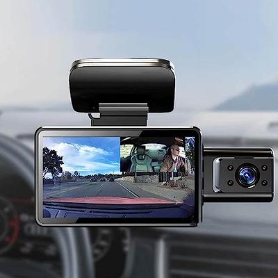 Dual Dash Cam Front and Inside 1080P Dual Dash Camera for Cars CHORTAU  Front Inside Dashcams for Cars with Infrared Night Vision,Parking Monitor  for