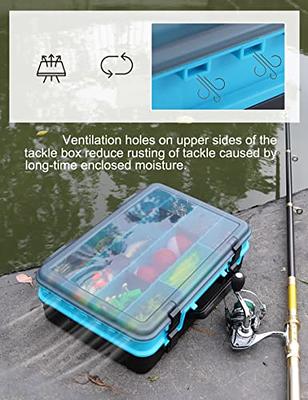 Sjqecyfv Tackle Box Organizer 18 Grids Plastic Craft Box Organizer Bead  Organizer Clear Fishing Box with