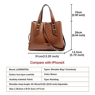 Cow Leather Bag Strap Women Handbag Handle Shoulder Crossbody Bag