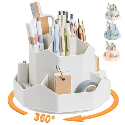 Inbox Zero Desk Organizer For Women, Cute Office Accessories Decor, Desktop  Caddy Supplies Organization Includes Pen/Pencil Holder, Mail Organizer, And  Sliding Drawer For Home Or Office