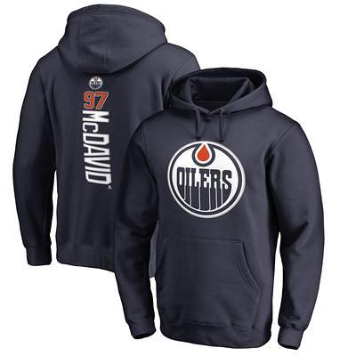Youth Levelwear Navy Edmonton Oilers Podium Pullover Hoodie - Yahoo Shopping