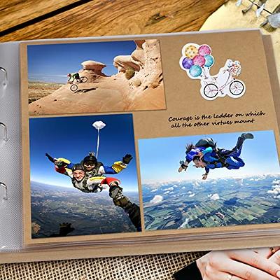 60 Pages Photo Album DIY Kraft Paper Photocard Holder Book Picture