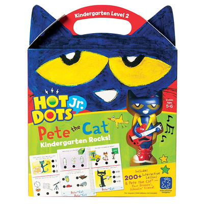 Educational Insights Hot Dots Jr. Let's Master Kindergarten Reading  Workbooks & Interactive Pen, 100 Reading Lessons, Ages 5+ 