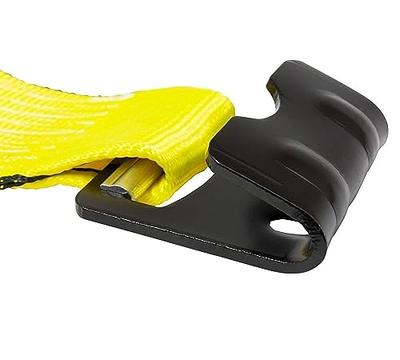  KJE Winch Straps 4 X 30 Yellow Heavy Duty Tie Down