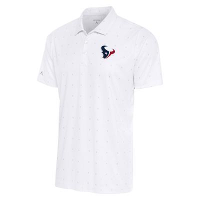 Houston Astros Antigua Metallic Affluent Polo - Black