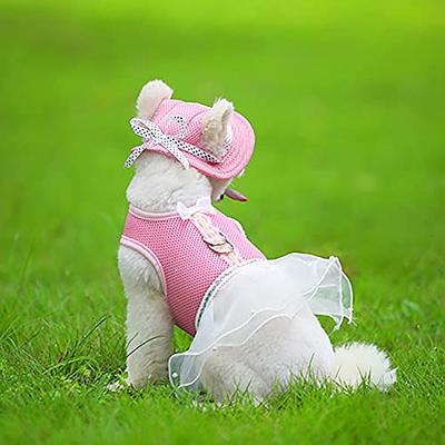 Dog Costumes for Kids 1012 Girls Princess Pet Cap Round Brim Dog Visor Hat  Summer Outdoor Dog Breathable Sun Cap Hats for Small Dogs - Yahoo Shopping
