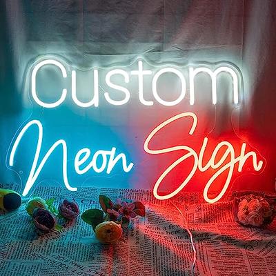 Custom Neon Signs, LED Neon Signs, Personalized Neon