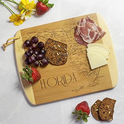 FSU, Florida 13 X 12 State Bamboo Cutting Board