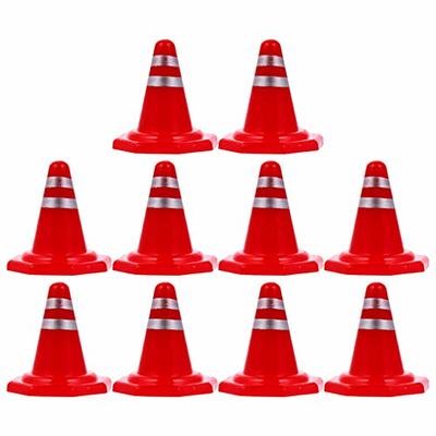 40 Pieces Small Orange Cones for Sports 7 Inch Football Cones Bike Obstacle  Training Cone Plastic Traffic Cone Agility Cones for Sports Skating Indoor