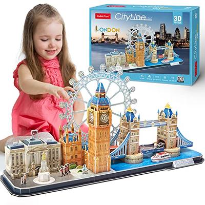 3D Puzzles for Kids Ages 8-10 - London City STEM Projects Arts