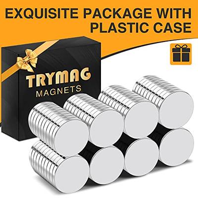 TRYMAG 80Pcs Magnets Neodymium, Small Strong Round Magnets Neodymium Disc Magnets  for Crafts, Fridge Rare Earth Magnets for Whiteboard, Dry Erase Board, Dry  Erase Board, Office - Yahoo Shopping