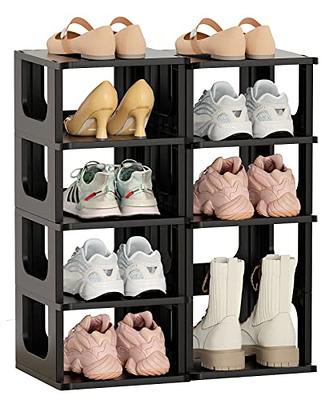 Shoe Rack Organizer For Entryway,stack Able Detachable Standing Shoe Racks