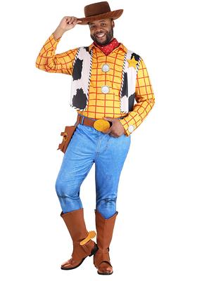 Men's Plus Size Disney Deluxe Woody Toy Story Costume