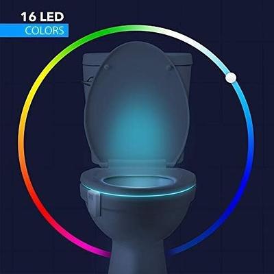 Toilet Night Light Toilet Bowl Motion Sensor Lamp Activated LED Night Light  