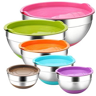 Farberware Professional 20-Piece Plastic Mixing Bowl and Prep Set in Aqua