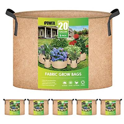 Viagrow 10 gal. Breathable Fabric Root Aeration Pot with Handles (5-Pack)