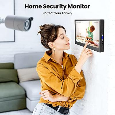 GetUSCart- Eyoyo 12 Inch Small HDMI Monitor, Mini Monitor Portable IPS  Display, External Monitor for Laptop Security Camera Raspi, 1366x768 HD  Monitor, Built-in Speaker…