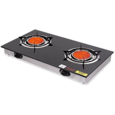 Barton Deluxe Double Portable Infrared Flame Propane Gas Stove Burner Fryer  Outdoor Tailgate Cooktop with Auto Ignition, Black - Yahoo Shopping