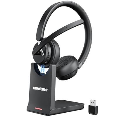 EKVANBEL Bluetooth Headset V5.1, Wireless Headset for Computer