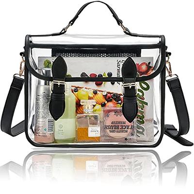 KUI WAN Clear Bag Stadium Approved, Clear Crossbody Bag Cute Clear Purse  Mini Bag Gift for