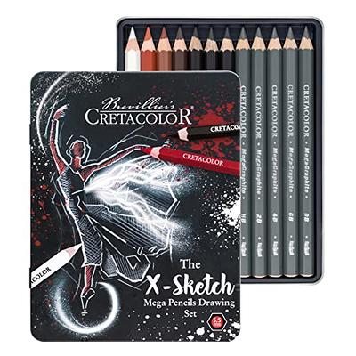 General's Compressed Pastel Crayon Sketching Color Set