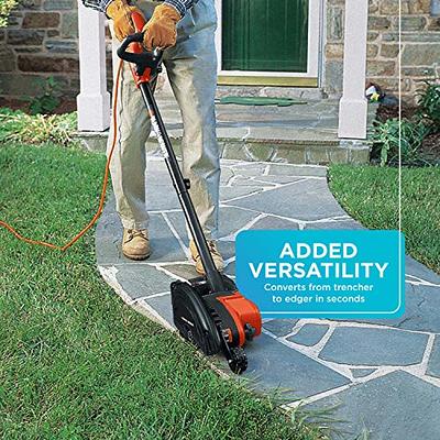 Black & Decker GH3000 7.5 Amp Electric String Trimmer and Edger, Orange, 14