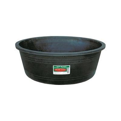 Fortex Industries 2 gal. Rubber Feeder Pan, Black at Tractor