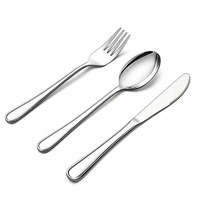 LIANYU 30 Piece Silverware Set for 6, Stainless Steel Flatware Cutlery Set,  Tableware Eating Utensils Include Forks Knives Spoons, Mirror Finish