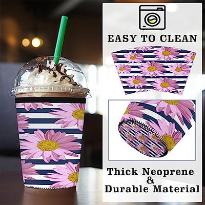 Reusable Iced Coffee Cup (24 Oz/Venti), Leak Proof and Double Wall