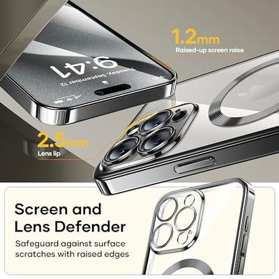 Humixx for iPhone 15 Pro Max Case Magnetic [Compatible with Magsafe] Clear  Waterproof iPhone 15 Pro Max Mag Case, Built-in Lens and Screen Protector  [Full-Body Shockproof][IP68 Underwater] 6.7 : : Electronics