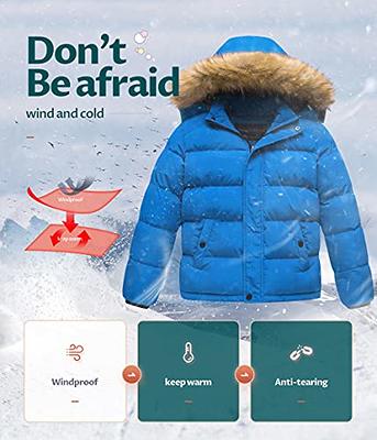 CREATMO US Men's Waterproof Puffer Jacket