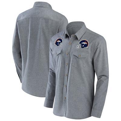 Men's NFL x Darius Rucker Collection by Fanatics Heather Gray Indianapolis Colts Henley Long Sleeve T-Shirt Size: Small