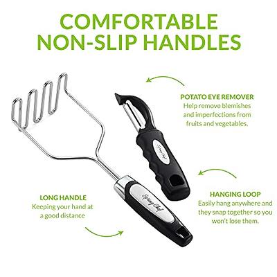 Spring Chef Premium Swivel Vegetable Peeler, Black