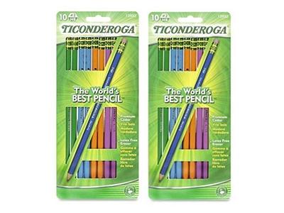 Dixon Ticonderoga Neon Pencil, 18 Per Pack, 2 Packs | Oriental Trading