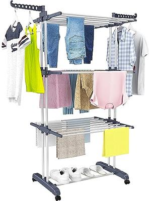 STORAGE MANIAC Sweater Drying Rack, Mesh Clothes Drying Rack, Stackable  Laundry Drying Rack, Lay Flat Dryer for Delicates, Portable Dry Rack for