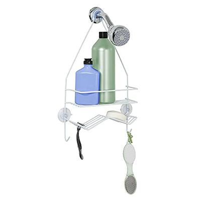 Boardiology Wall Mounted Shower Caddy, Bathroom Countertop